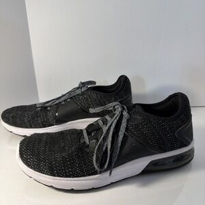 Avia Men's Black Lace-up 02 Air Knitted Enduropro Athletic Sneaker Shoes:10 1/2